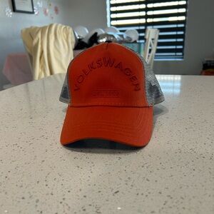 Volkswagen Orange and Gray Men's Hat